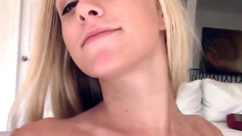 hot petite blonde teen paid cash by stranger to fuck him pov