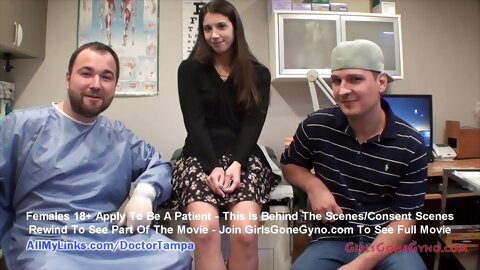 Logan Laces&rsquo; New Student Gyno Exam By Doctor From Tampa On Spy Cam